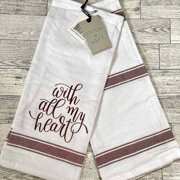 stitch & weft Kitchen Stitch And Weft Farmhouse Style Kitchen Towel